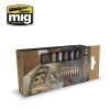 AMMO of Mig Jimenez 7177 Urban Diorama Colors Set 6x17ml
